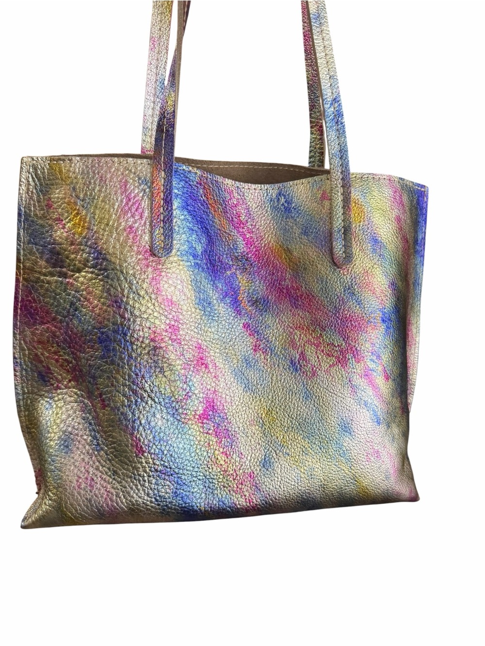 Portland leather goods unicorn medium August tote Aurora - Picture 2 of 3